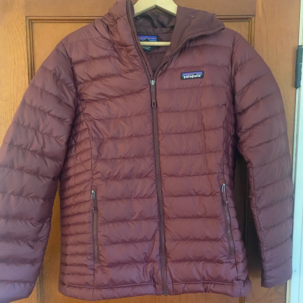 Patagonia Womens Down Sweater with Hood sz. M